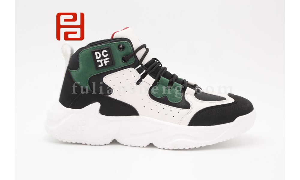 福連升秋季港風男鞋百搭網紅時尚運動鞋圖片