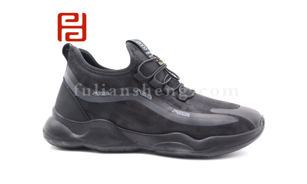 福連升時(shí)尚休閑運(yùn)動男鞋輕便中年加絨保暖男鞋圖片