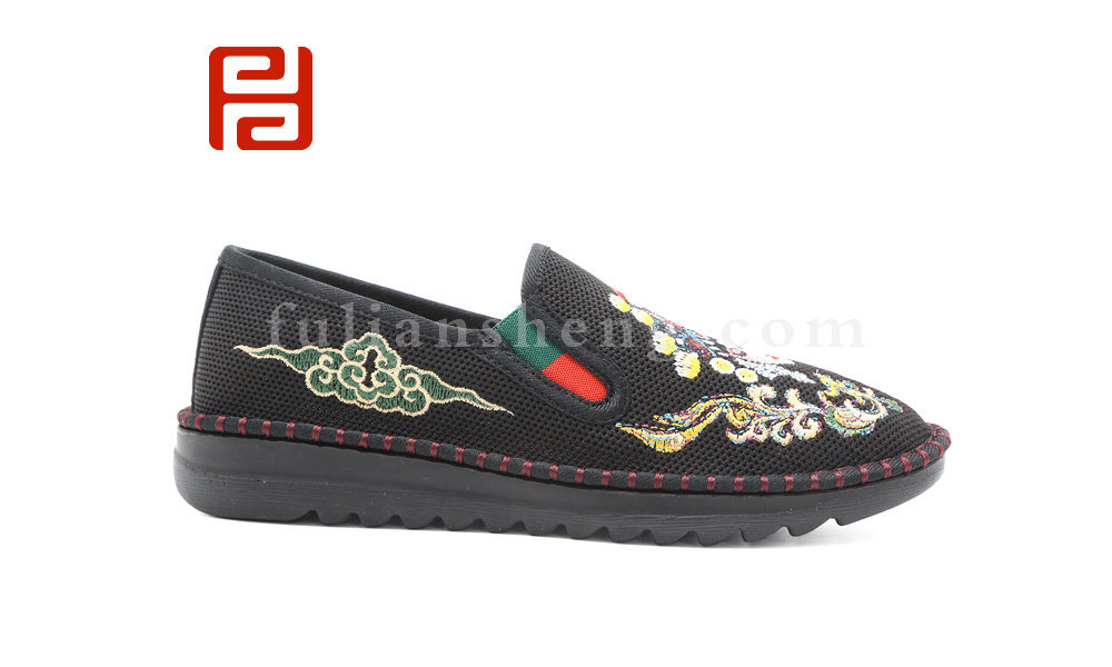 福連升老北京布鞋國粹時(shí)尚潮鞋復(fù)古千層底女鞋