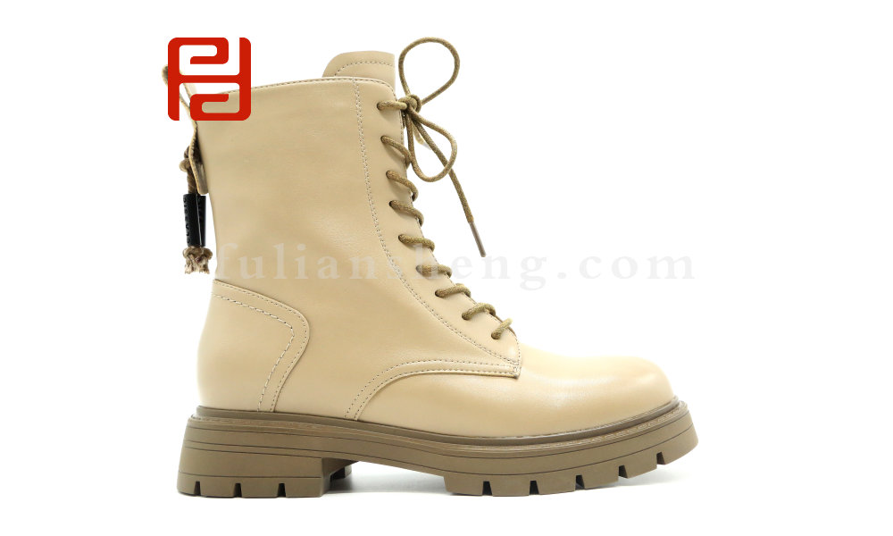 福連升冬季休閑女鞋時尚中幫馬丁靴老北京布鞋