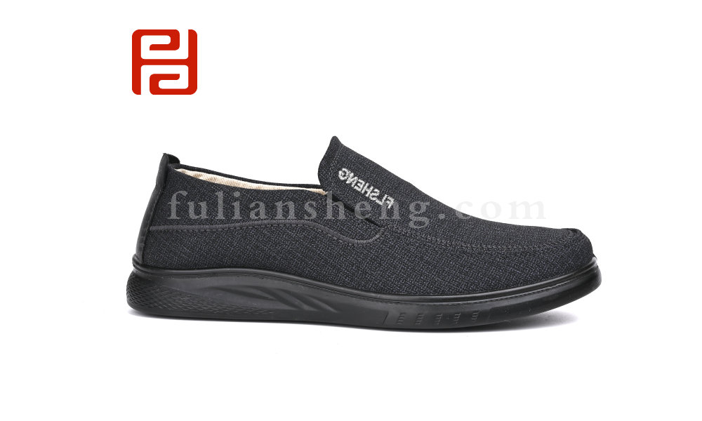 福連升春秋男款單鞋休閑舒適養生中老年鞋