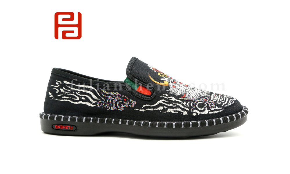 福連升春秋時尚國粹休閑鞋中國風男鞋老北京布鞋