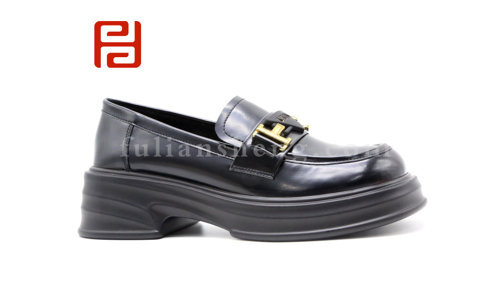 福連升春秋新款女鞋時尚休閑樂福鞋女單鞋