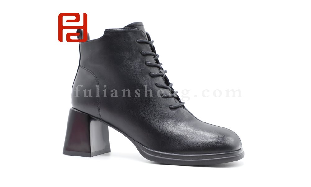 福連升冬季新款輕松工作女鞋魅力時裝鞋