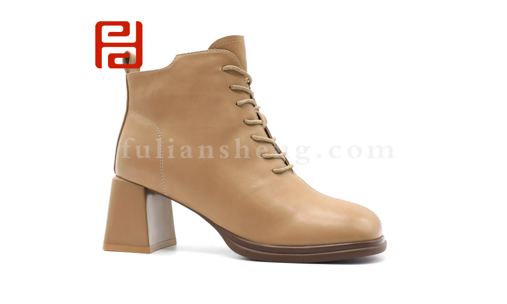 福連升冬季新款輕松工作女鞋魅力時裝鞋