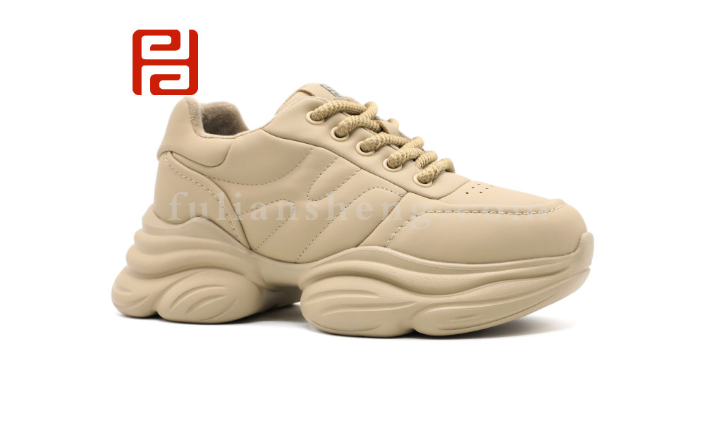 福連升冬季新款運動生活女鞋時尚運動老爹鞋