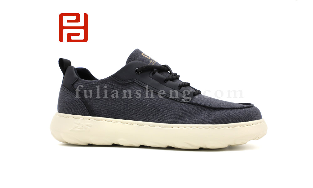 舒適休閑男鞋橡塑發泡鞋底3D緩震鞋墊棉麻里布