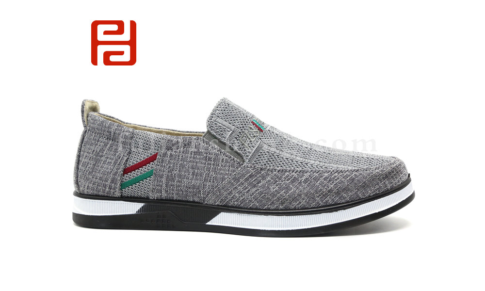 福連升布鞋男老北京百搭休閑男士鞋子一腳蹬冰絲棉麻內里圖片