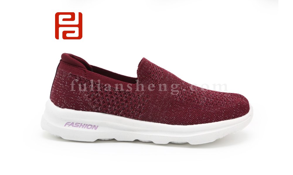 福連升休閑鞋秋季新款女式休閑運動鞋輕便透氣漫步女鞋圖片