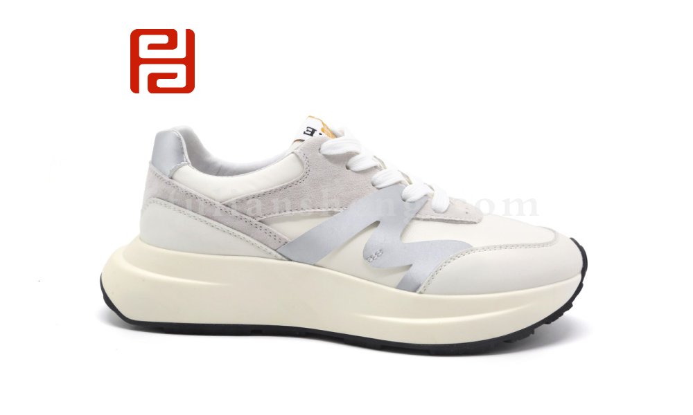 福連升休閑鞋秋季時尚運動阿甘鞋拼色復(fù)古女鞋