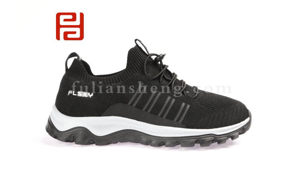 福連升春款女士輕便透氣飛織運動鞋彈力鞋口(圖5)