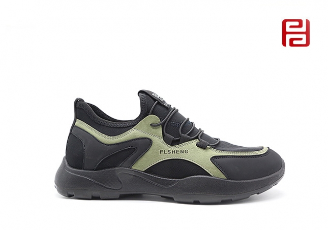 福連升春季男鞋拼色旅游鞋戶外休閑運(yùn)動(dòng)徒步鞋