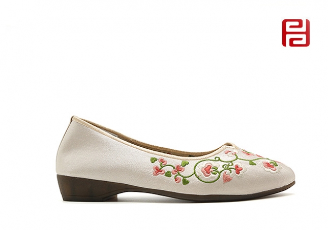 福連升春季女鞋漢唐風(fēng)韻漢舞鞋中國(guó)風(fēng)老北京布鞋