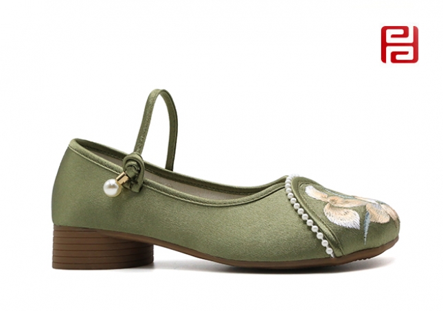 福連升夏季女鞋中國風傳統民族風漢唐風韻舞蹈鞋鞋