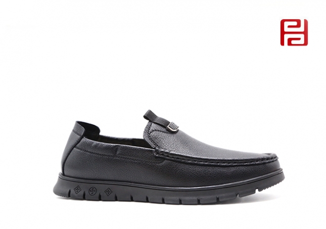 福連升秋季新款商務休閑豆豆鞋